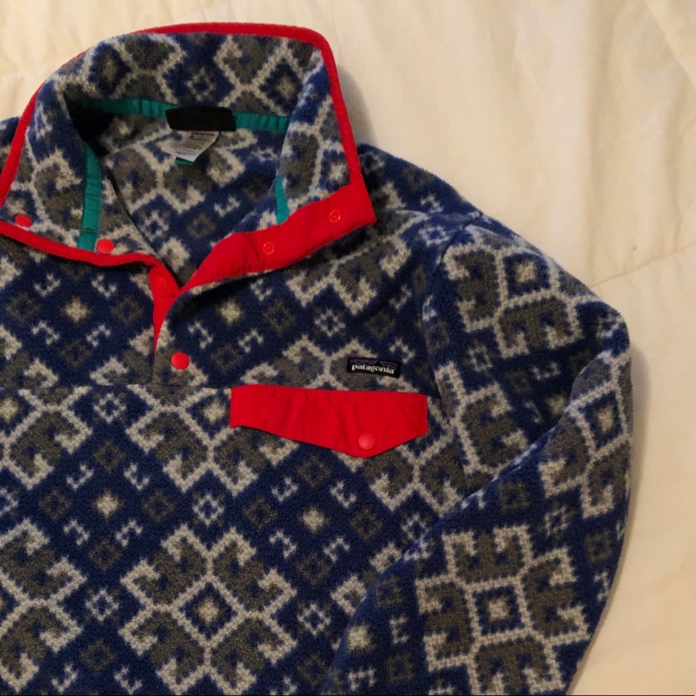 Patagonia Snap Up Synchilla Pull-over Sweatshirt